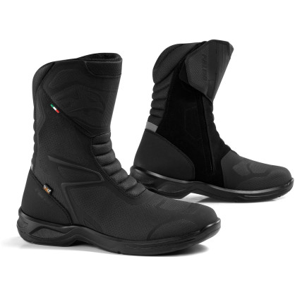 Falco motorcycle boots ATLAS 2 leather CE waterproof with high-tex membrane and D3O protectors