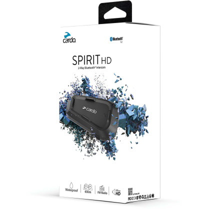 Cardo Spirit HD Headset with FM Radio and Bluetooth