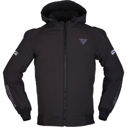 Modeka softshell hoodie CLARKE SPORT motorcycle jacket waterproof CE A with protectors and thermal lining