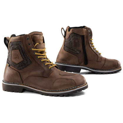 Falco motorcycle boots RANGER 2 waterproof leather Goodyear sole CE with D3O protectors
