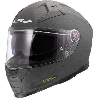 LS2 full face helmet FF811 VECTOR II 2 fiberglass with sun visor and Max Vision Pinlock ECE 22.06