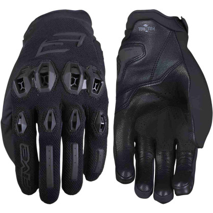 Five Stunt Evo2 motorcycle gloves CE sport stretch and leather ergonomic
