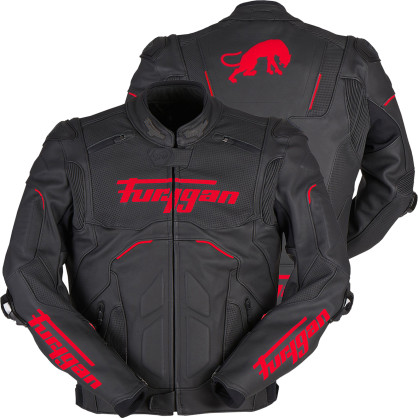 Furygan sports motorcycle jacket RAPTOR EVO 2 leather with removable thermal lining