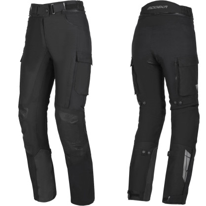 Modeka HYDRON LADY motorcycle trousers CE AA waterproof B-Protect protectors Tactel Aramid
