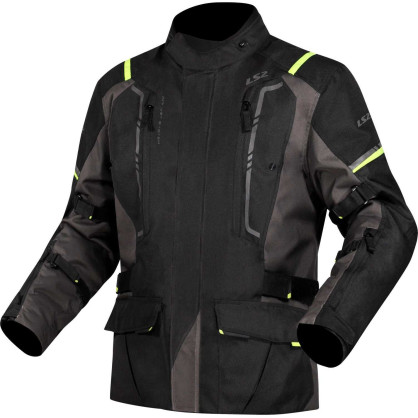 LS2 NARVIK MAN motorcycle jacket CE AA waterproof with thermal lining Oxford fabric neoprene protectors