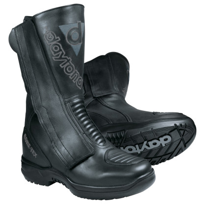 Daytona Gore-Tex motorcycle boots M-STAR GTX leather with 6 cm heel lift and ankle protection