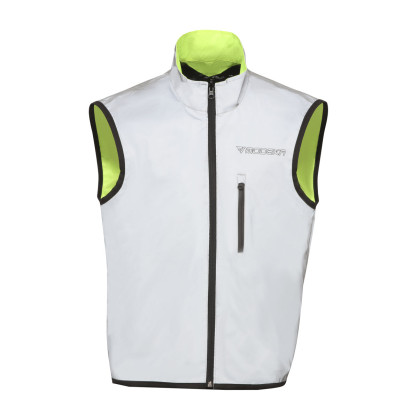 Modeka warning vest DOUBLE EYE reversible vest motorcycle for day and night
