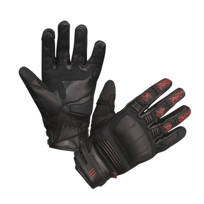 Modeka motorcycle gloves ENNOS elastic leather with Amara and CE
