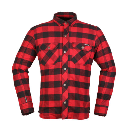 Modeka flannel shirt NOONER motorcycle jacket lumberjack shirt CE A aramid with protectors