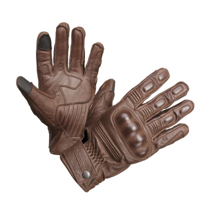 Modeka motorcycle gloves URBAN LEGEND leather CE with touch tip