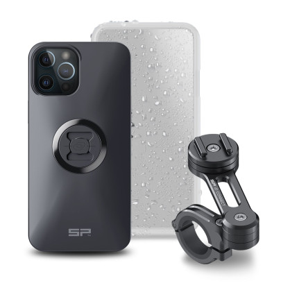 SP Connect MOTO BUNDLE Motorcycle Mobile Phone Holder for Samsung iPhone Huawei and Universal