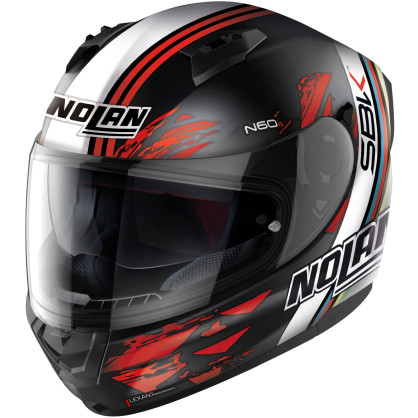 Nolan full face helmet N60-6 SBK 56 with ultra wide visor VPS sun visor and Pinlock ECE 22.06