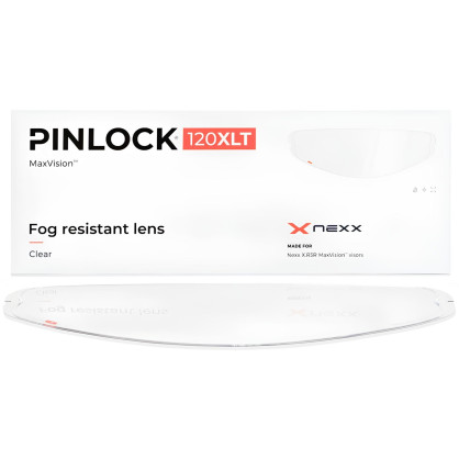 Pinlock 120 XLT Max Vision for Nexx helmets X.WED3 X.WST3 clear