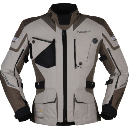 Modeka motorcycle jacket PANAMERICANA II 2 Sympatex Cordura Tactel CE AA with SAS-TEC full protectors