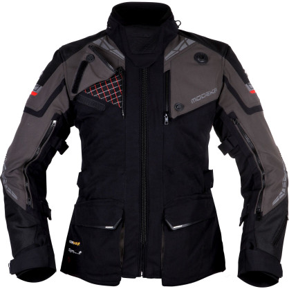 Modeka motorcycle jacket PANAMERICANA II 2 LADY for women with Sympatex Cordura CE AA SAS-TEC protectors