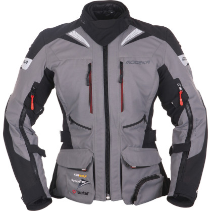 Modeka ladies motorcycle jacket PANAMERICANA LADY waterproof Sympatex incl. protectors