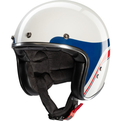 ~Silverstone weiß metallic blau rot~