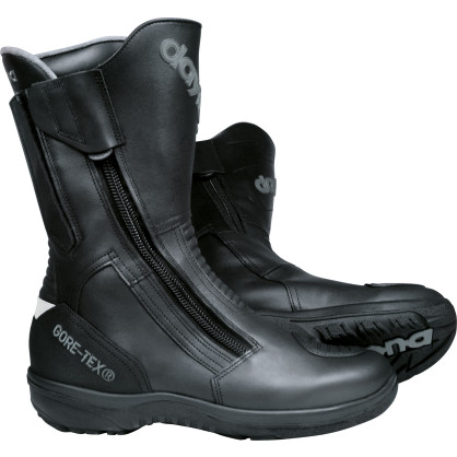 Daytona Gore-Tex motorcycle boots ROAD STAR GTX leather with ankle and shin protection