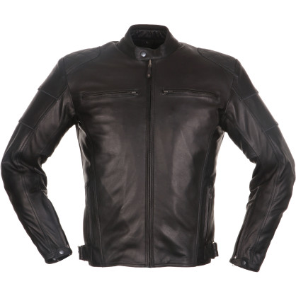 Modeka motorcycle leather jacket RUVEN Slim-Fit Urban look lightweight and cuddly with protectors
