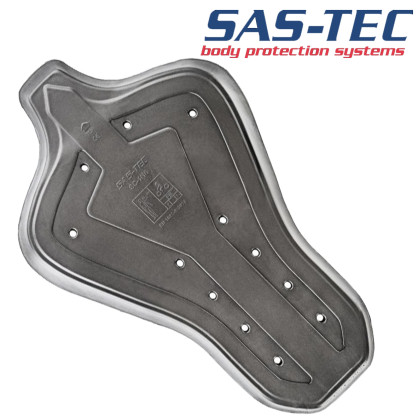SAS-TEC back protector SC-1/16 High-end 3D L540 / B340 / H19 mm with CE protection level 2 for motorcycle jackets