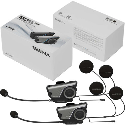 Sena 60S motorcycle headset mesh 3.0 dual-core CPU Harman Kardon AI technology IPX7