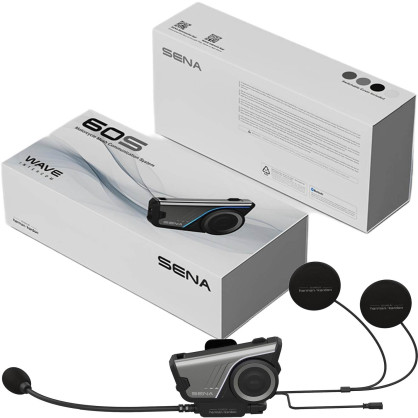 Sena 60S motorcycle headset mesh 3.0 dual-core CPU Harman Kardon AI technology IPX7