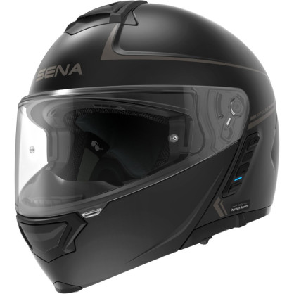 Sena Impulse flip-up helmet ECE 22.06 with integrated premium communication system and LED rear light