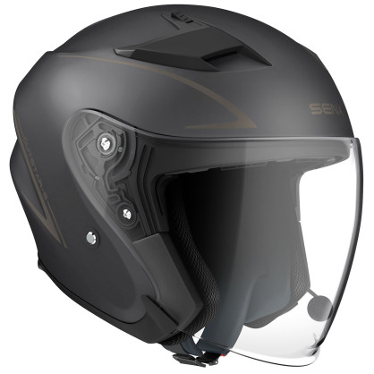 Sena Outstar S Jet Helmet with Integrated Headset and Sun Visor