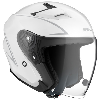 Sena Outstar S Jet Helmet with Integrated Headset and Sun Visor