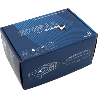 Senatooth Headset Bluetooth 5.1 for Shark ECE 22.06 helmets