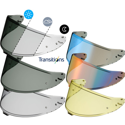 Shoei visor CWR-F2PN for helmet NXR 2  / X-SPR Pro prepared for Pinlock