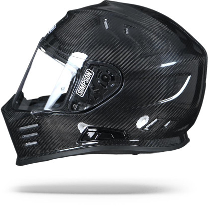 Simpson full face helmet VENOM CARBON with sun visor