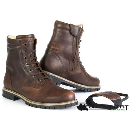 Stylmartin motorcycle boots ACE leather boots lined with protectors