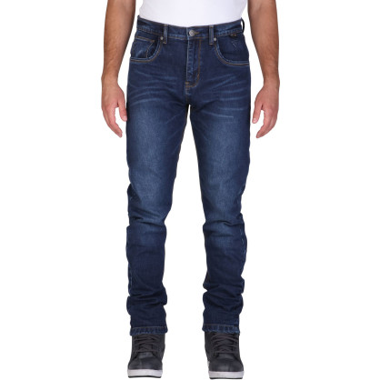 Modeka motorcycle jeans SONIC MONO mono-layer slim fit pants CE A aramid with knee protectors