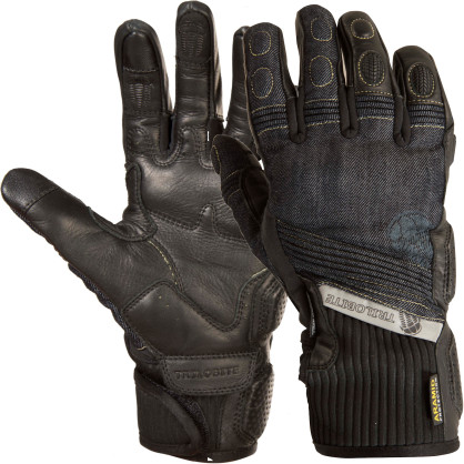 Trilobite motorcycle gloves PARADO men's CE aramid denim leather