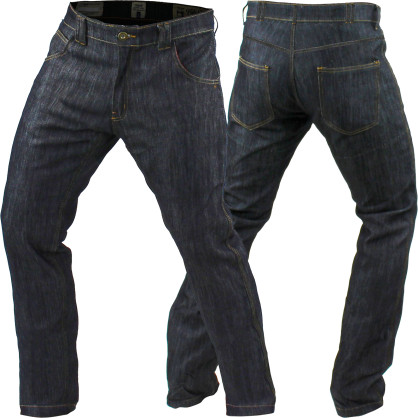 Trilobite single-layer motorcycle jeans TON-UP CE handmade Dyneema denim aramid with protectors