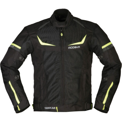 Modeka 2in1 motorcycle jacket YANNIK AIR waterproof Hitex membrane reflective CE with protectors