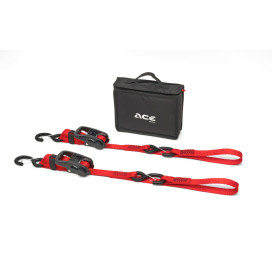 Acebikes Ratchet Premium 2-pack motorbike safety straps 750 daN