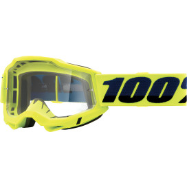 100% Accuri 2 OTG goggles for riders who wear glasses BMX MX motocross