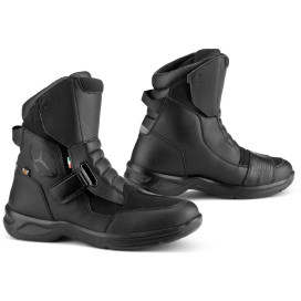 Falco motorcycle boots LAND 2 waterproof Velcro CE with D3O protectors