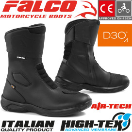Falco motorcycle boot LIBERTY 2.1 waterproof with High-Tex-Membrane CE and D3O protectors