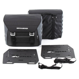Hepco & Becker Xtravel Basic side case set 2x33 litres