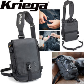 Kriega shoulder bag SLING 8 liter lightweight shoulder bag waterproof with flap