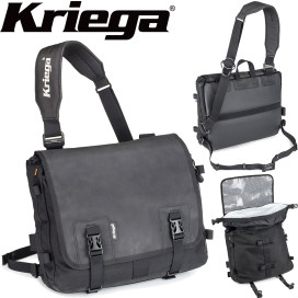 Kriega shoulder bag URBAN 16 liters waterproof for valuables and laptops up to 17 inches