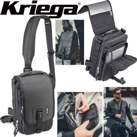 Kriega shoulder bag SLING-EDC 9 liter rugged motorcycle shoulder bag with many compartments