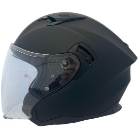Apex JI200 jet helmet with long visor and sun visor ECE 22.06