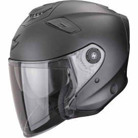 Scorpion EXO-GT jet helmet with long visor ECE 22.06 plus free visor