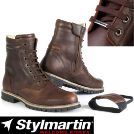 Stylmartin motorcycle boots ACE leather boots lined with protectors