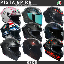 AGV racing full-face helmet PISTA GP RR ECE 22.06 carbon with hydration system titanium closure Max Vision Pinlock