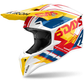 Airoh Wraaap cross helmet ECE 22.06 with double-D ring fastener
